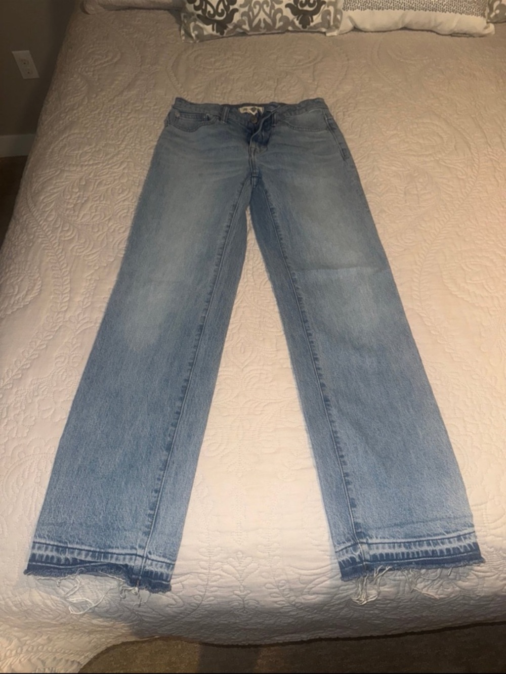 Madewell Light Blue Straight Leg Jeans